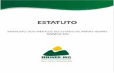 ESTATUTO DOS FINS DO SINDICATO - sinmedmg.org.br · Carmo do Rio Claro, Carmópolis de Minas, Carneirinho, Carrancas, Carvalhópolis, Carvalhos ...