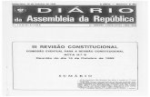 EVENTUAL PARA A REVISAOficheiros.parlamento.pt/DILP/DAR/III_RevisaoConstitucional/DAR... · Gomes Canotitho e Vieira de Andrade, pam além des cartas em que ... vação por maioria