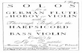 Johann Joachim Quantz - Solos for a german flute, a hoboy ... · PDF fileTitle: Johann Joachim Quantz - Solos for a german flute, a hoboy or violin, with a thorough bass for the harpsichord