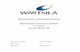 DRAWINGS AND PARTSLISTS WATERJET INSTALLATION LJ 120 E Austal 294 … · DRAWINGS AND PARTSLISTS WATERJET INSTALLATION LJ 120 E Austal 294 & 295 Manual number PAAI004023 Revision