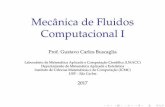 Mecânica de Fluidos Computacional I - lcad.icmc.usp.brbuscaglia/teaching/sme0251_2017/slides/... · Mecanica dos Fluidos Computacional ... considerados como relatorio do grupo. ...