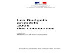 Les Budgets primitifs 2008 des communes - Le portail de l ... · Cette publication « Les budgets primitifs 2008 des communes » a été élaboré au Département des études et des