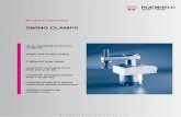 SWING CLAMPS - roemheld-usa.com · Program summary SWING CLAMPS up to operating pressures of 500 bar single and double acting 7 different body types maximum clamping force from 0.6