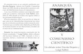ANARQUÍA - La Turba Ediciones · anarquia y comunismo cientÍfico. anarquia y comunismo cientÍfico. fabbri ...