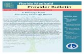 Florida Medicaid Provider Bulletinahca.myflorida.com/medicaid/Program_Coordination/provider... · claims for payment of MMA covered Medicaid services to the baby’s MMA plan. If