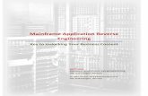 Mainframe Application Reverse Engineering · Mainframe Application Reverse Engineering Key to Unlocking Your Business Content AUTHORS Srikrishnan Sundararajan, ETS Mainframe CoE