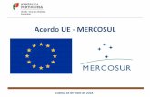 Acordo UE -MERCOSUL - ideff.pt · Comércio de Bens de Portugal com o Mercosul 2017 Fonte: INE -Estatísticas Comércio Internacional Comércio de Bens Importações Exportações