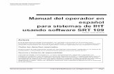 Manual del operador en español para sistemas de IHT usando ... · Impreso en los e.e.u.u. Cualesquiera otros productos mencionados son marcas registradas o marcas registradas de