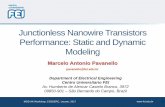 JunctionlessNanowire Transistors Performance: Static and ... · MOS-AK Workshop, ESSDERC, Leuven, 2017 JunctionlessNanowire Transistors Performance: Static and Dynamic Modeling Marcelo