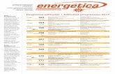 Programa editorial | Editorial programme 2017 · • Smart cities Energy efficiency. Products and projects • MEXICO* SMART CITY EXPO (noviembre, Barcelona) THE GREEN EXPO 2017 MÉXICO