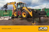 BACKHOE LOADER 5CX WASTEMASTER - jcbcea.com.au · JCB Impact Protection protects the operator from any flying debris when compacting, picking and sorting; if there’s a breakage,