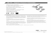 ED 701 – Hygenic Pressure Transmitter - pandtec.com IG.pdf · ED 701 – Hygenic Pressure Transmitter Hygienic process connections Complete range of electrical connections 4 ...