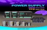 DPS serieselectronicavoltron.com/imgs/prods/ls-bkn-c 2p c16a/docs/docto1.pdf · 4 Power supply DPS / TPS series Model DPS-15S-05 DPS-15S-12 DPS-15S-15 DPS-15S-24 Output Rated output