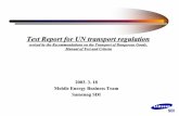 Test Report for UN transport regulation - BatterySpace.com ... ICR 18650-22,24 UN report.pdf · Test Report for UN transport regulation revised by the Recommendations on the Transport