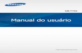 Manual do usuário - img.soubarato.com.brimg.soubarato.com.br/manual/119930432.pdf · • Se o aparelho receber uma fonte de alimentação instável enquanto carrega, o ... Primeiro