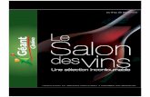 La 20ème édition du Salon des Vins Géant Casino se ... · pouilly fuisse chÂteau vitallis 2 006 blanc sec 11,50 ...