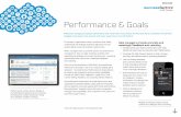 Performance & Goals - /N SPRO · Performance & Goals Effectively managing employee performance has never been more critical. As they face fierce competition and limited budgets, businesses