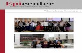 Epicenter - Harvard University · Epicenter Department of Epidemiology Newsletter ... Director Dr. Bizu Gelaye covered a variety of topics in biosta-tistics, genetics, and epidemiology.