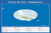 Porte de Hal / Hallepoort - stib.be · Accès station et métro / Prémétro Toegang premetro / metrostation Entrance prémétro / metrostation ˜ Numéro de sortie Nummer uitgang