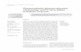 Pharmacokinetic/pharmacodynamic relationships of FTY720 in ... · FTY720 in kidney transplant recipients Brazilian Journal of Medical and Biological Research (2005) 38: 683-694 ...