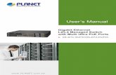 User’s Manual of GS-4210 UPoE Series - planet.com.tw UPoE series... · User’s Manual of GS-4210 UPoE Series TABLE OF CONTENTS . 1. INTRODUCTION ...