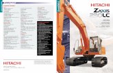 SPECIFICATIONS QUIPMENT Zaxis230LC Zaxis230LC · • Travel motor covers ... Bore and stroke ... 8% more swing torque and 5% more travel power than the EX230 LC.