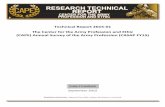 Technical Report 2015-01 The Center for the Army ...data.cape.army.mil/web/repository/reports/Technical Report CASAP... · report of these findings were included in CASAL Technical