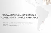 NUEVAS TENDENCIAS EN CONSUMO, …sisco.copolad.eu/web/uploads/documentos/Uruguay_COPLAD_II_20171114... · alcohol, 25B NBOME, ketamina, clorhidrato de cocaína, esteroides anabolizantes,