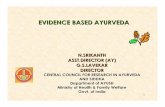 EVIDENCE BASED AYURVEDA - pharmexcil.com · Cosmetics Act and licensing of manufacturing premises and products within GMP requirements is mandatory legally. SAFETY AND EFFICACY. 16