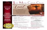 St. Justin Martyr Catholic Church - 64.239.71.5464.239.71.54/uploads/03-04-18.pdf · Join us for these Events and Activities at St. Justin Martyr Church and Sacred Heart Mission 2