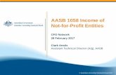 AASB 1058 Income of Not-for-Profit Entities - ja.com.au · Income of not-for-profit entities 6 • Customer – party that promises consideration in exchange for a transfer of goods