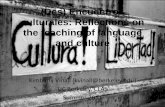 (Des) Encuentros culturales: Reflections on the teaching of …clasarchive.berkeley.edu/Outreach/education/writingworkshop2011/... · interrogar significados y/o representaciones