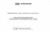 350 portugues - Telesegurança, Alarmes, Visonic, Powermax ... · A ficha do tolefone 8), a ticha de alimentaçào (10) e a ticha PC satisfazem os requisitos de nivel de segurança