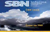 CBN 2016 - SBN - Sociedade Brasileira de Nefrologia · santo festeiro, talvez porque meu marido e meu filho se chamem João e porque fui a muita festa no interior. É a festa mais