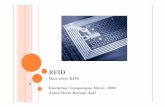 RFID - grenoble.ime.usp.brgrenoble.ime.usp.br/~gold/cursos/2008/movel/slides/RFIDDeise.pdf · Cartões de crédito Leitor de RFID é facilmente comprado nos Estados Unidos Lê os