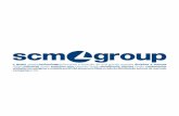 divisões e marcas - scmgroup.com · soluções integradas no âmbito do setor de componentes industriais. O objetivo da divisão é projetar e produzir componentes industriais de