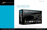 NovaBACKUP User Manualfiles.novabackup.com/.../images/UM-NovaBACKUP-19-2-User-Manual-EN.pdf · Table Of Contents InstallingtheSoftware 7 CommandLineInstallation 7 NovaBACKUP SystemRequirements