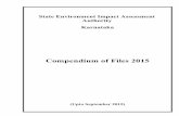 Compendium of Files 2015 - Karnatakaseiaa.karnataka.gov.in/pdf/Compendium of Files 2015.pdf · Compendium of Files 2015 ... Business Park- TAURUS EAST" at Sy. No. 42/1, 42/2, 42/3,