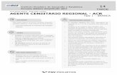 AGENTE CENSITÁRIO REGIONAL - ACR - netstorage.fgv.brnetstorage.fgv.br/ibge-censo/IBGE_Agente_Censitario_Regional_-_ACR... · Prova Escrita Objetiva Nível– Médio completo AGENTE