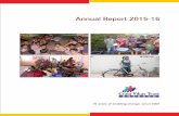 Annual Report 2015-16 - le-uploaded-image-bucket.s3 ... · - 3,252 3,252 4 Sustainable livelihood- vocational training 624 - 624 Total 742 9,122 9,864 v In quality education programme,