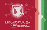 LÍNGUA PORTUGUESA - centrodemidias.am.gov.br · 1ª fase do Modernismo ... escritores da segunda geração do Modernismo brasileiro. Cultivou a poesia, a música, a crônica e o