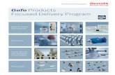 GoTo Products Focused Delivery Program - lhtech.com · GoTo Products Focused Delivery Program. ... (800) 569-9800  ... Die cast body and Buna-N(NBR) seals