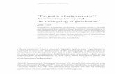 “The past is a foreign country”? Acculturation theory and the ... · Herskovits and Roger Bastide, this article argues for a less biased imaged of acculturation theory and stresses