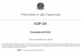 IGP-DI - fazenda.gov.brfazenda.gov.br/centrais-de-conteudos/publicacoes/conjuntura... · a economia brasileira. O conteúdo deste material é meramente informativo, não possuindo