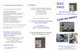 Bac Pro MVA - lyc71-cassin.ac-dijon.frlyc71-cassin.ac-dijon.fr/refonte/broc/Bac Pro MVA.pdf · Présentation du BAC PRO Le lycée R.Cassin est labellisé lycée des métiers depuis
