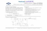 Features - szyucan.comszyucan.com/upfile/IC-PDF/SY5002C.pdf · With Primary Side CV/CC Control For Adapters and Chargers ... Current limit reference voltage VISEN,LIM FBV V