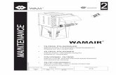 MAINTENANCE - WAMGROUP · maintenance • filtros poligonales ... accessories - fan - coupling tables ... instalaÇÃo e montagem elevaÇÃo do filtro .(