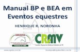 Manual BP e BEA em Eventos equestres - CRMV-RS · •Livre de desconforto físico e térmico; ... •Conforto térmico ... Manual BP e BEA em Eventos equestres Author: