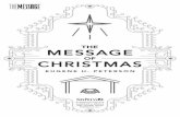 EugEnE H. PEtErson - Outreach · EugEnE H. PEtErson A NavPress resource published in alliance with Tyndale House Publishers, Inc. message_of_christmas_the.indd 1 6/12/2014 10:18:39