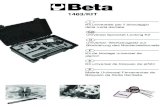 1463/KIT - beta-tools.com · Dispositivo de bloqueio da roda dentada Área de aplicação: Motores padronizados com eixo de excêntricos duplo e motores V com 4 eixos de excêntricos.